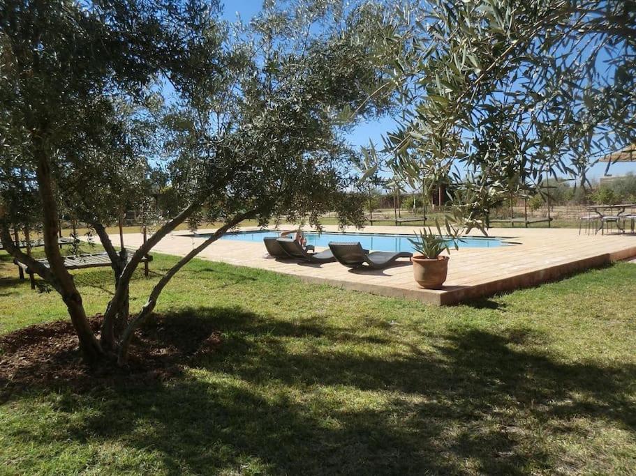 Villa Agora, Villa A La Campagne Proche Marrakech Sidi Abdallah Ghiat Kültér fotó