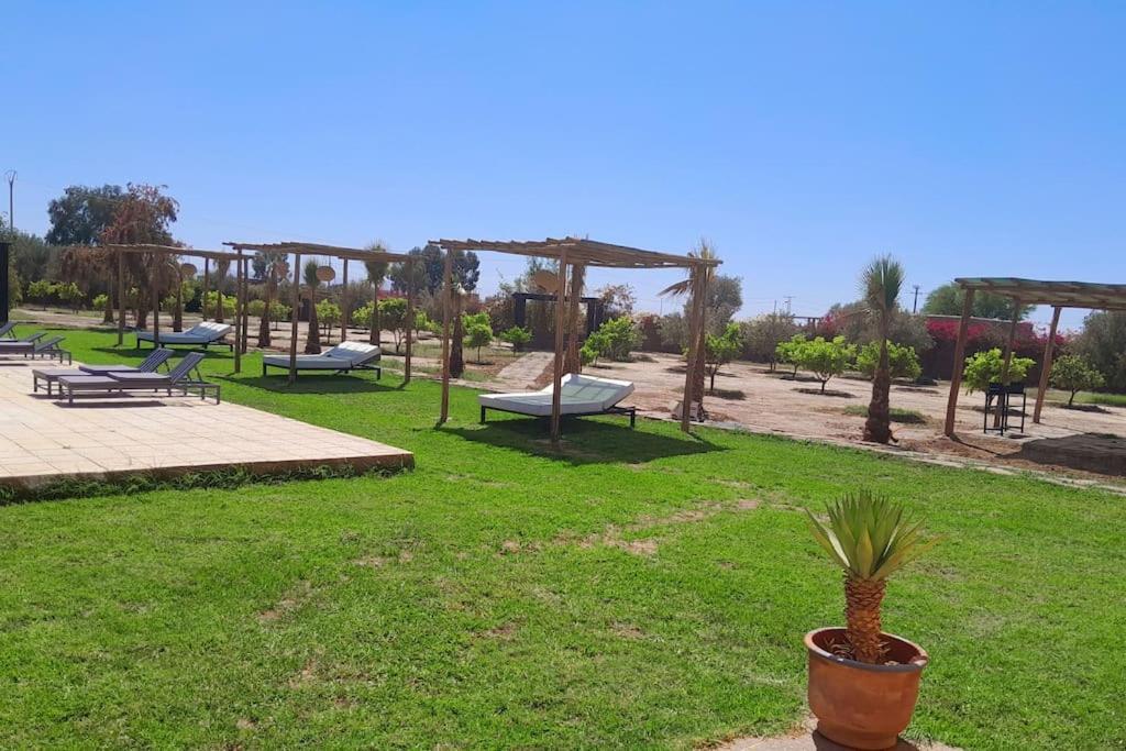 Villa Agora, Villa A La Campagne Proche Marrakech Sidi Abdallah Ghiat Kültér fotó