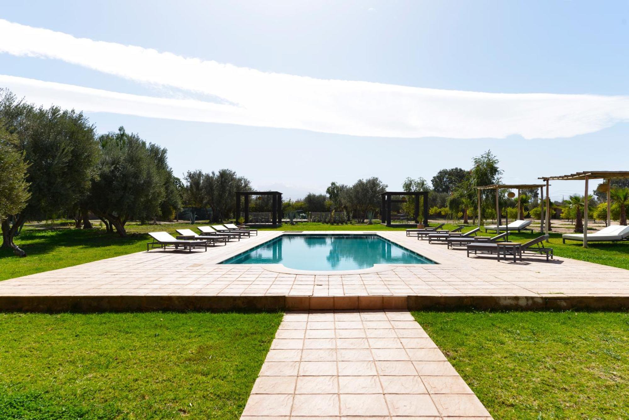 Villa Agora, Villa A La Campagne Proche Marrakech Sidi Abdallah Ghiat Kültér fotó